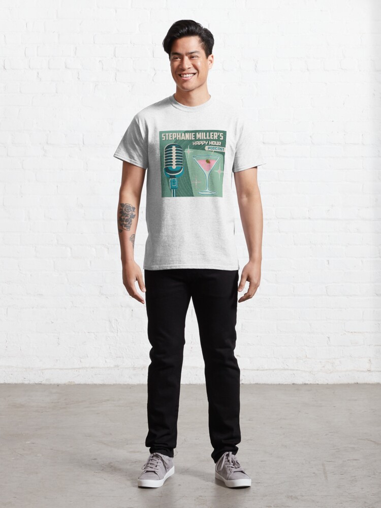 Alternate view of Stephanie Miller's Happy Hour Podcast Classic T-Shirt