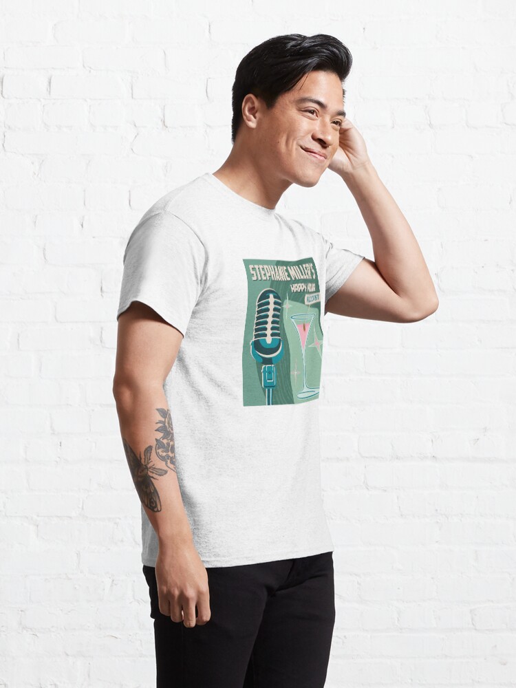 Alternate view of Stephanie Miller's Happy Hour Podcast Classic T-Shirt