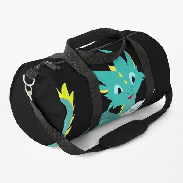 Dragon with a pet cat Duffle Bag