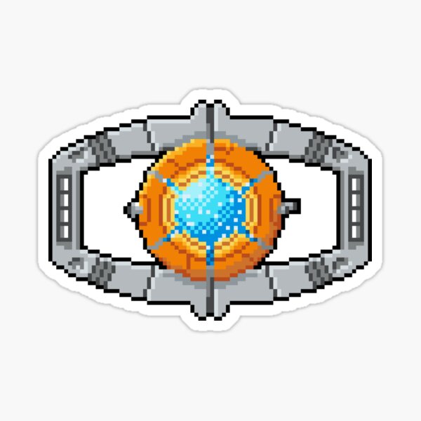 "8-Bit" Matrix of Leadership Sticker Sticker