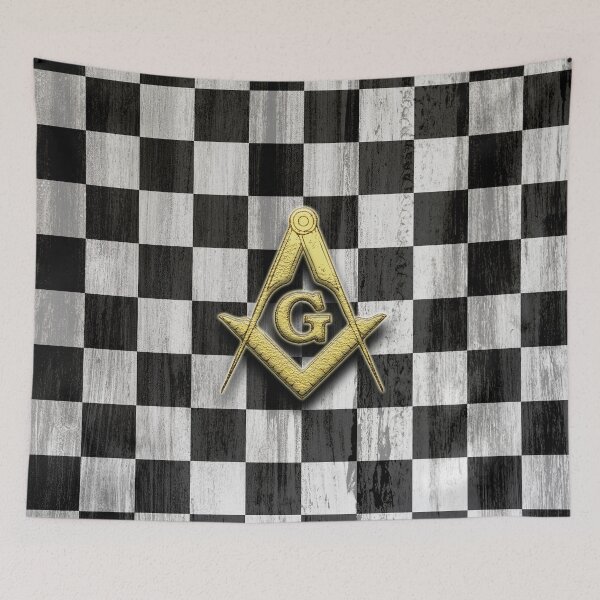 Item preview, Square Compass and Checkers designed and sold by Jared Davies.
