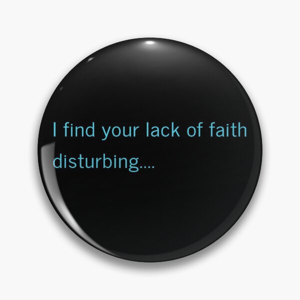 Item preview, I find your lack of faith disturbing... (VADER) designed and sold by Jacob Myers.
