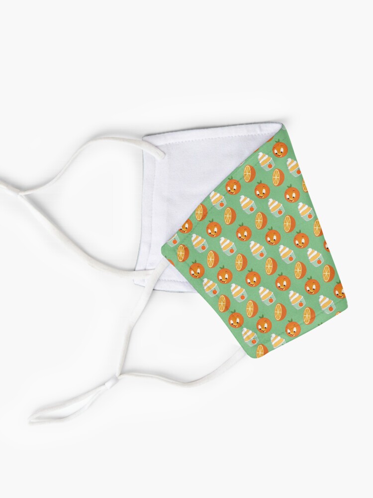 Alternate view of Orange bird Mask