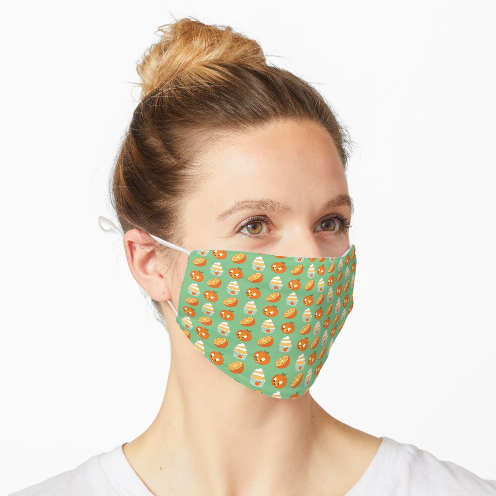 Orange bird Mask