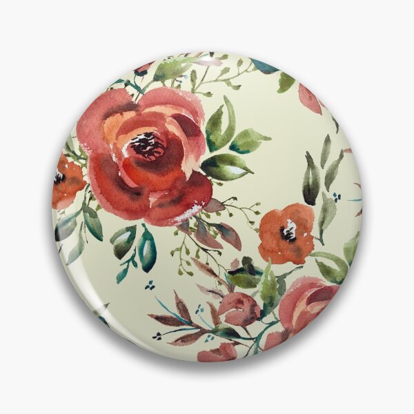Item preview, buttermilk floral  designed and sold by Christina Mitchell.