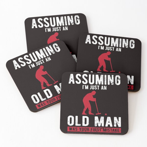 Item preview, Croquet Assuming I'm Just An Old Man Was Your First Mistake designed and sold by Dan66.