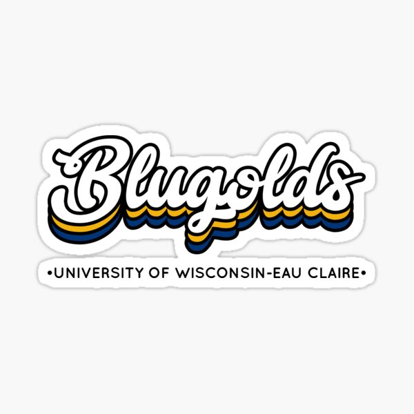 Blugolds - UWEC Sticker