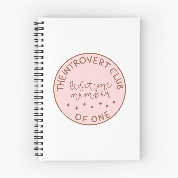 Item preview, introvert club badge designed and sold by cameronbaba.
