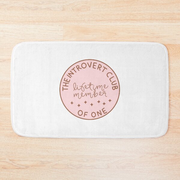 Item preview, introvert club badge designed and sold by cameronbaba.