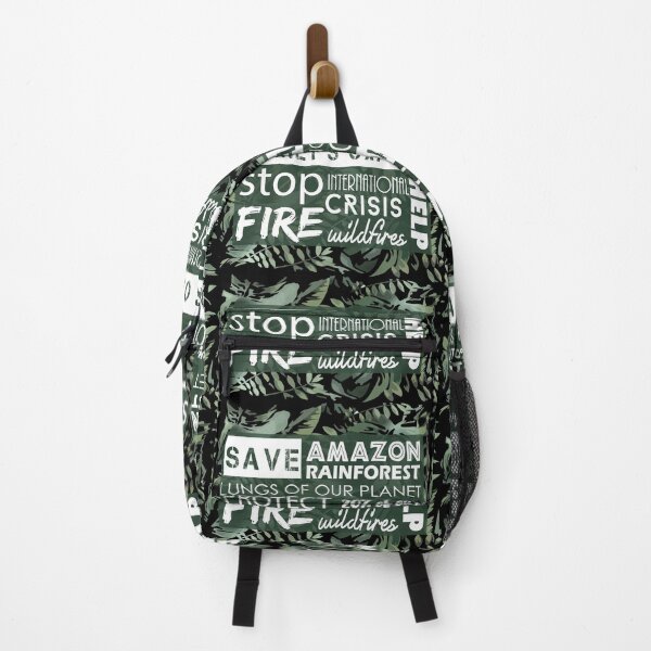 Item preview, Save the Amazon rainforest - Lungs of our planet - 20% of the oxygen of our planet - Stop the fire - Forest fires - International crisis - Help designed and sold by GDCdesigns.