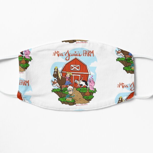 Miss Jamie's Farm Flat Mask