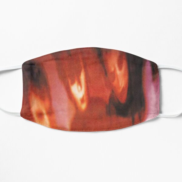 The Cure's Pornography Album (Multicolored) Flat Mask