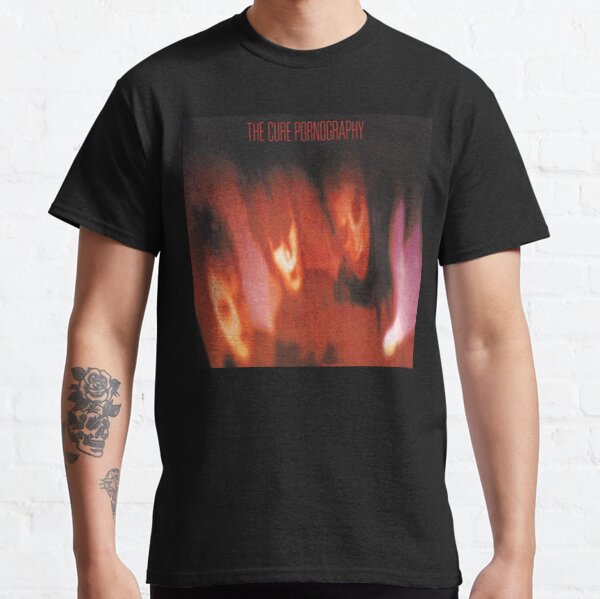 the cure pornography t shirt