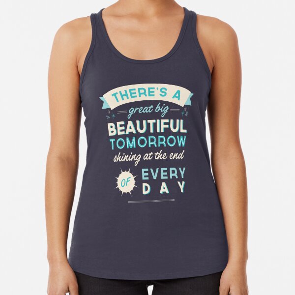 Beautiful Tomorrow Racerback Tank Top