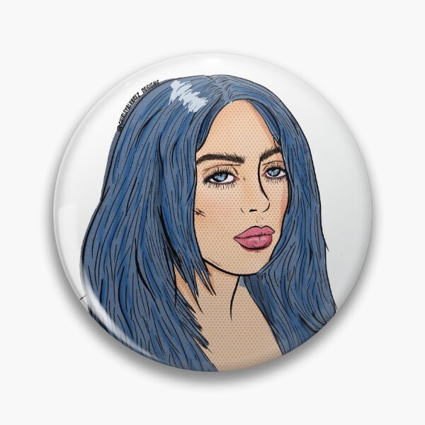 Item preview, Blue Hair Beauty designed and sold by ShirleyDesigns.