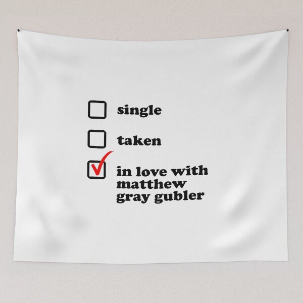 Item preview, in love with matthew gray gubler designed and sold by reaganreese.