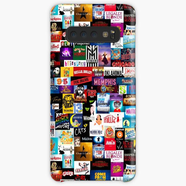 Broadway Show Logo Collage Samsung Galaxy Snap Case