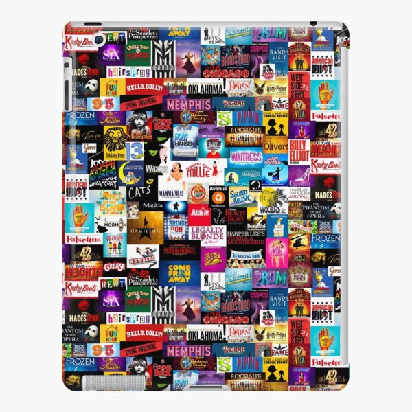 Broadway Show Logo Collage iPad Snap Case