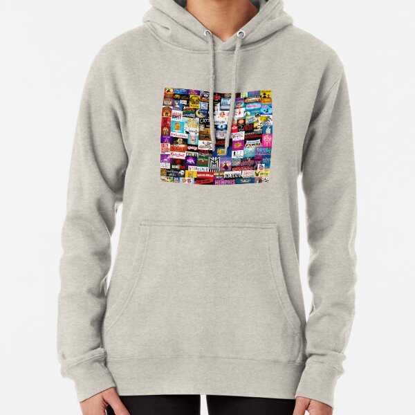 Broadway Show Logo Collage Sudadera con capucha