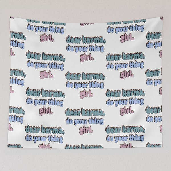 Item preview, Nikita Dragun "Dear Karma, Do Your Thing Girl." Tweet designed and sold by ashleymanheim.