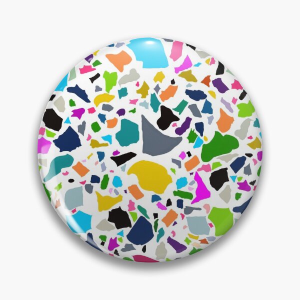 Item preview, Bright and Colorful Broken Tile Mosaic designed and sold by MelindaLedsome.