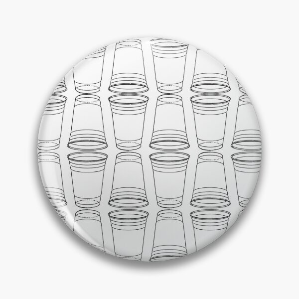 Item preview, Flip Cup Plastic Cup pattern in White designed and sold by MelindaLedsome.