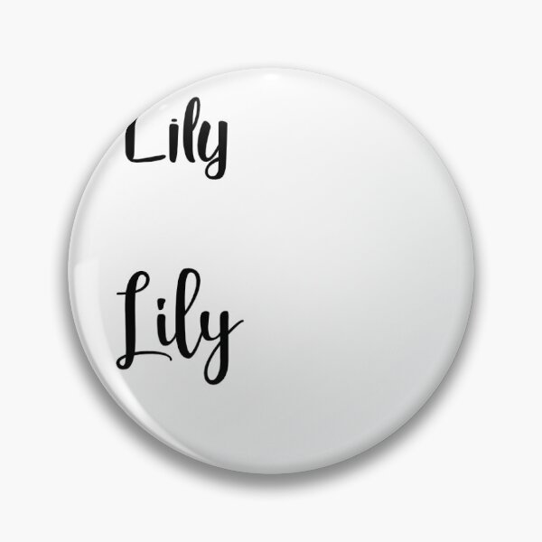 Item preview, Lily name designed and sold by ameliazhengg.