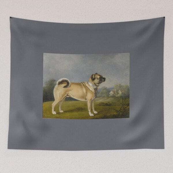 Item preview, A Favorite Pug by Henry Bernard Chalon  designed and sold by Amanda1775.