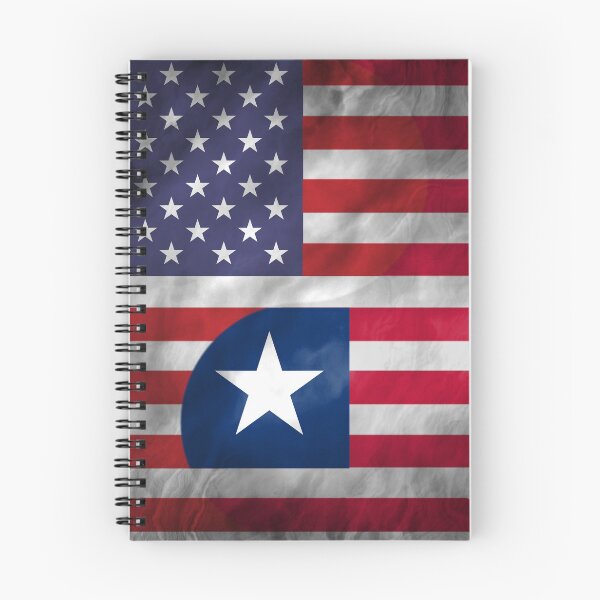 Item preview, USA and Liberia Dual Flag Yin Yang Combination designed and sold by ockshirts.