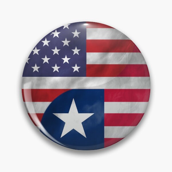 Item preview, USA and Liberia Dual Flag Yin Yang Combination designed and sold by ockshirts.