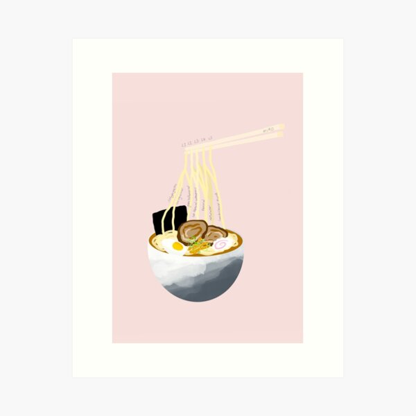 Item preview, Lumbar Plexus Ramen designed and sold by Yumiko Kadota.