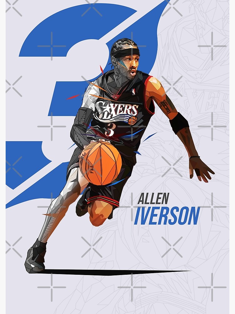 Allen Iverson Vintage Basketball Player Essential T-Shirt for Sale by  MercadoUS