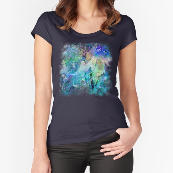 Crystal Frost 2 Fitted Scoop T-Shirt
