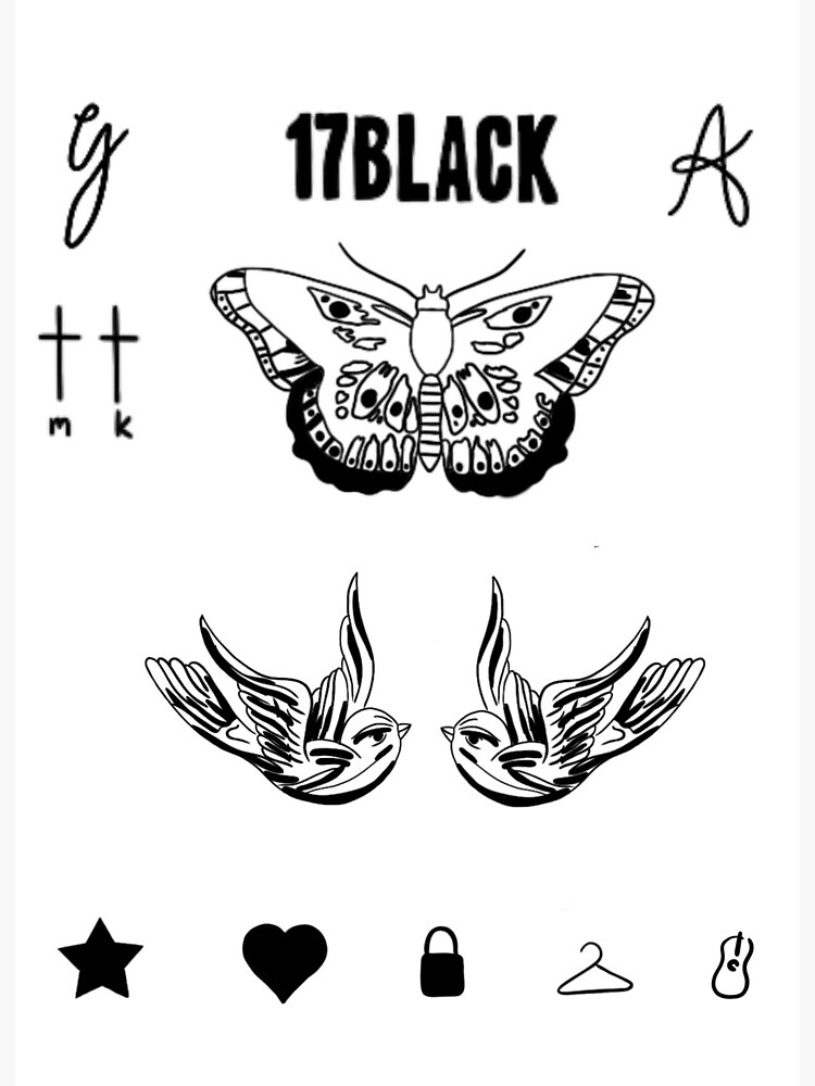 Lámina rígida «Conjunto de tatuajes de Harry Styles» de bmongan1104 | Redbubble Lámina rígida «Conjunto de tatuajes de Harry Styles» de bmongan1104 | Redbubble