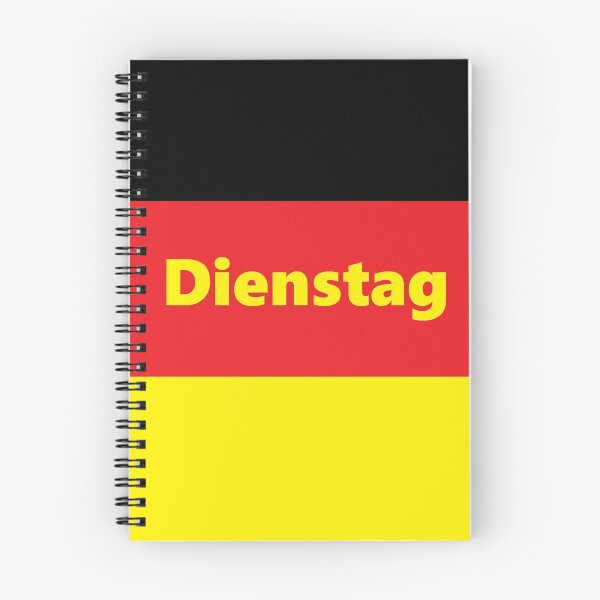 Item preview, Dienstag - Tuesday in German designed and sold by farmbrough.