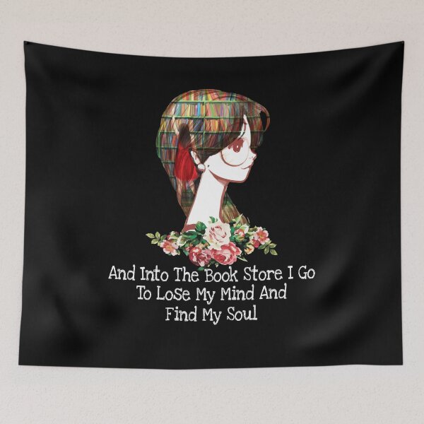 Item preview, Into The Book Store I Go To Lose My Mind - Book Lover designed and sold by Dressed For  Duty.