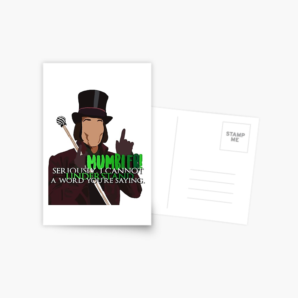 MUMBLER! Willy Wonka Johnny Depp iPad Case & Skin for Sale by