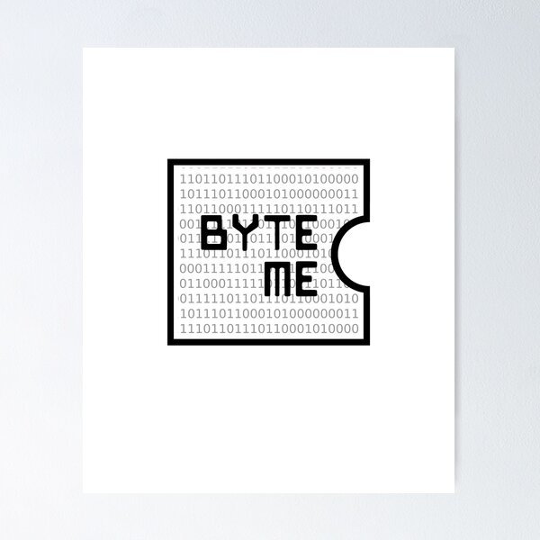 Item preview, Byte me (not bite me) designed and sold by Rhu Creations.