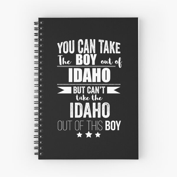 Item preview, Can take boy out of Idaho but Can't take the Idaho out of the boy designed and sold by losttribe.