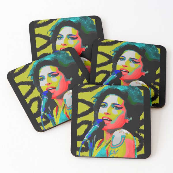 Item preview, Amy-funky portrait of a star designed and sold by GalazArte.