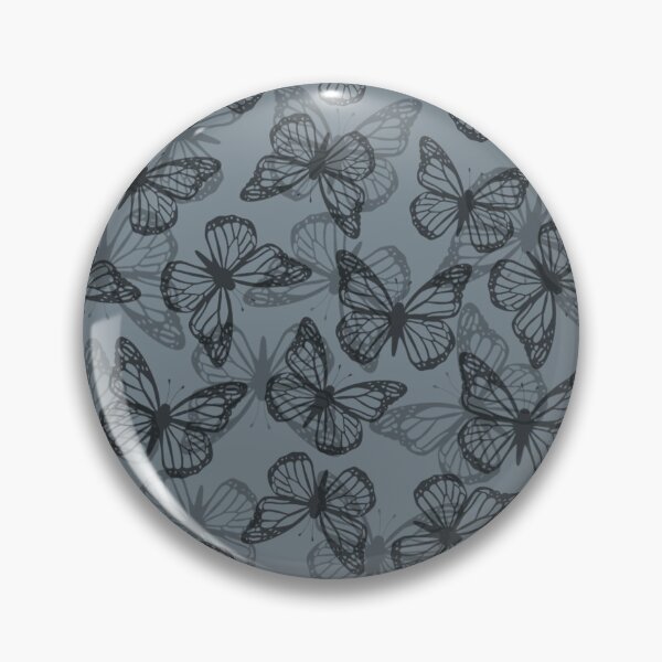 Item preview, Blue and Black Butterfly Pattern designed and sold by crani.