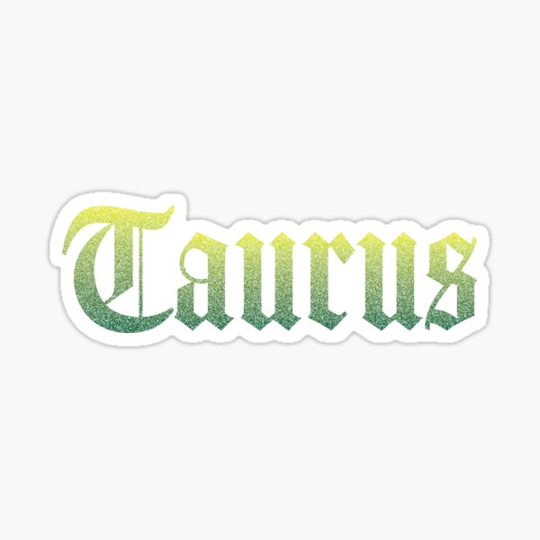 Taurus Sticker