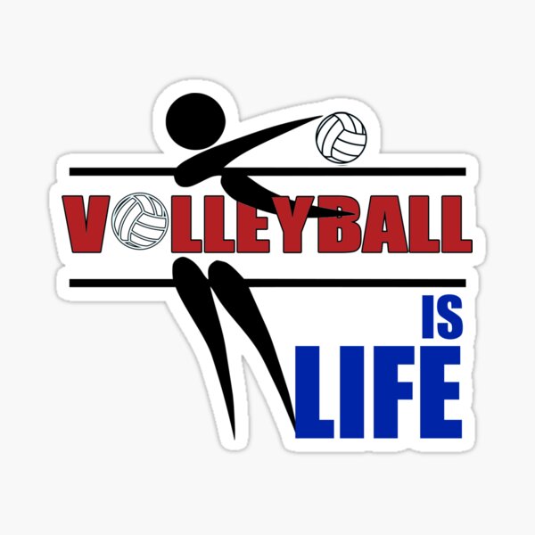 Item preview, Volleyball is Life, Cute Volleyball Gifts designed and sold by 3QuartersToday.