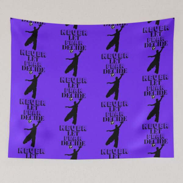 Item preview, NEVER LET FEAR DECIDE designed and sold by Ethos Bubbles.