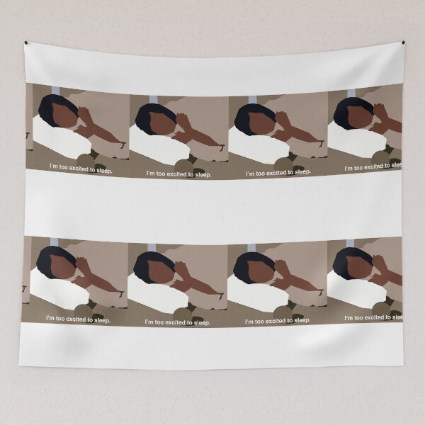 Item preview, I'm Too Excited to Sleep designed and sold by pvpatel.