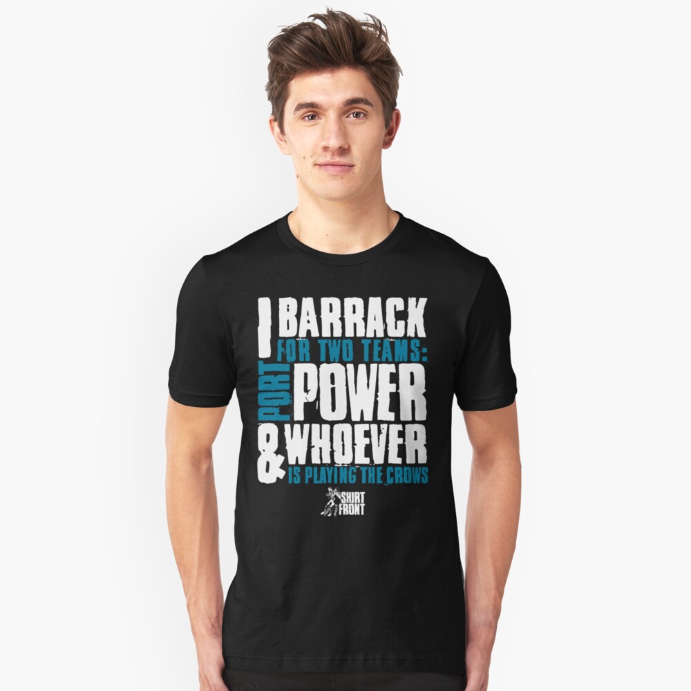 Two Teams: Power Slim Fit T-Shirt