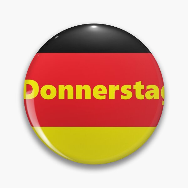Item preview, Donnerstag - German for Thursday designed and sold by farmbrough.
