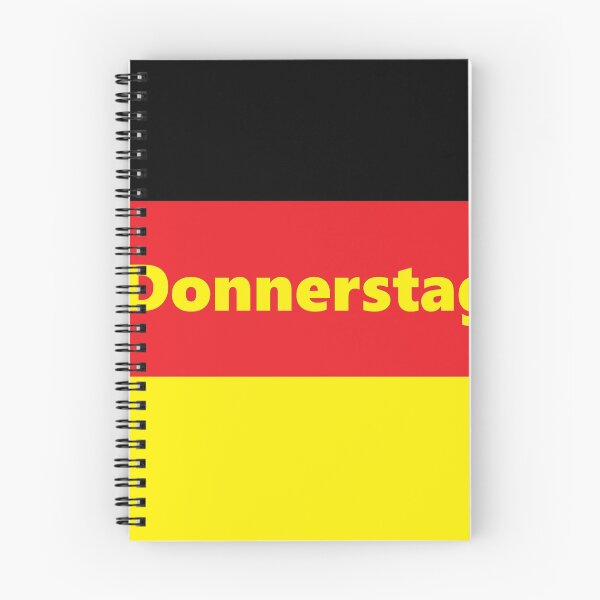 Item preview, Donnerstag - German for Thursday designed and sold by farmbrough.
