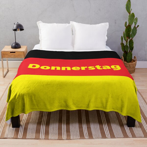 Item preview, Donnerstag - German for Thursday designed and sold by farmbrough.