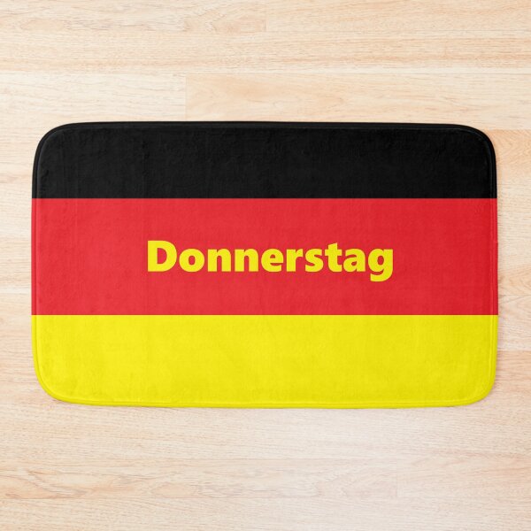 Item preview, Donnerstag - German for Thursday designed and sold by farmbrough.